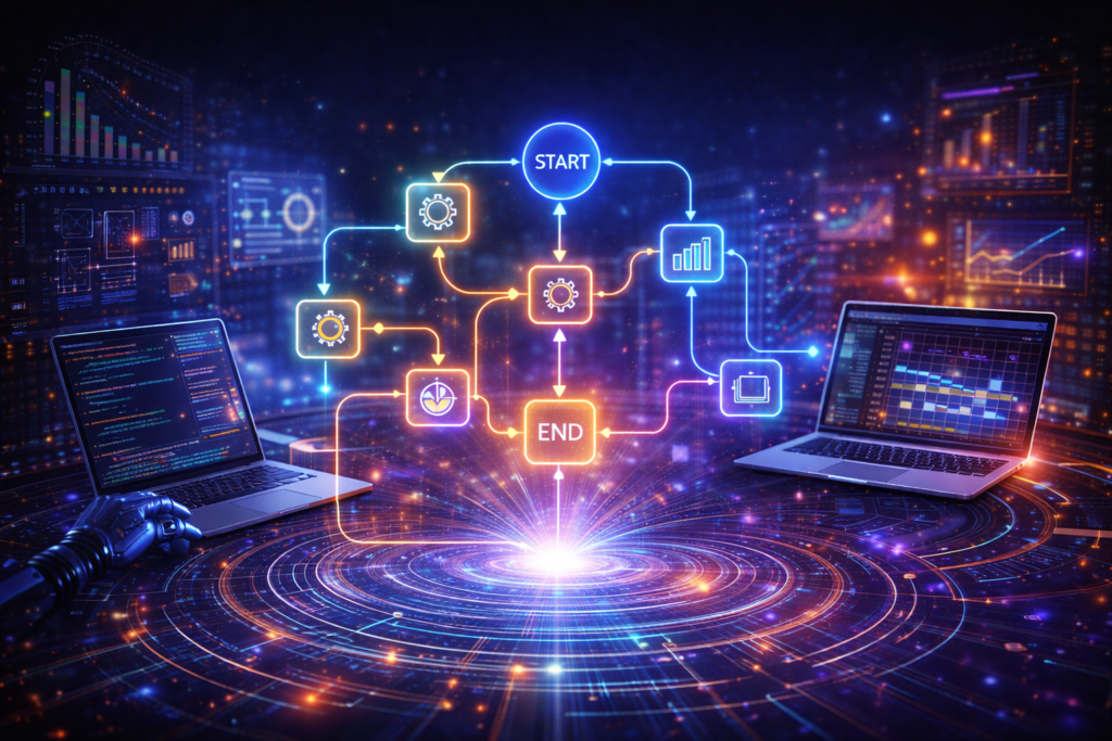 The Task Graph How Computer Plans Complex Projects
