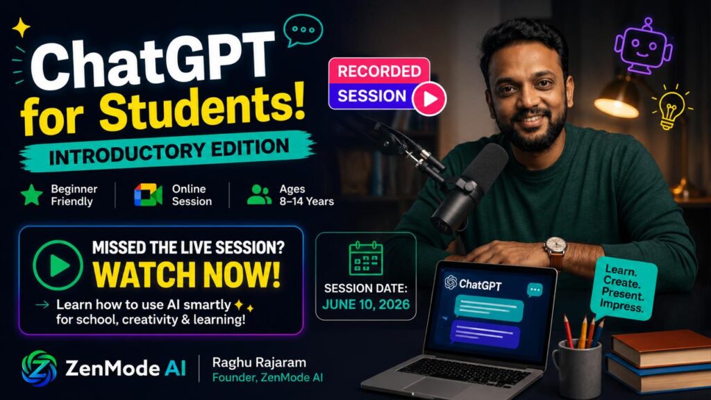 ChatGPT Training Videos - Session 1